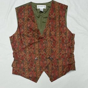 VTG Liz Claiborne vest, sz M